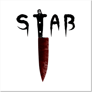 Stab Dagger scream movie Posters and Art